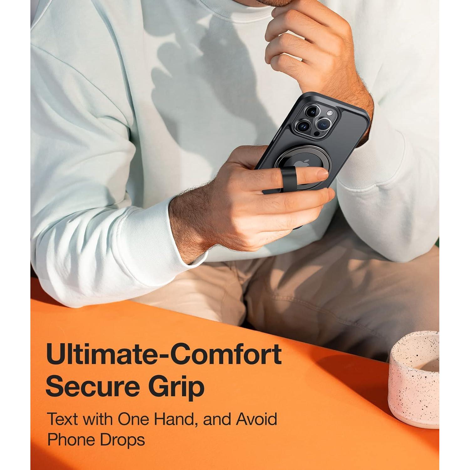 Soporte Magnético para Teléfono TORRAS MagSafe Negro Bronce