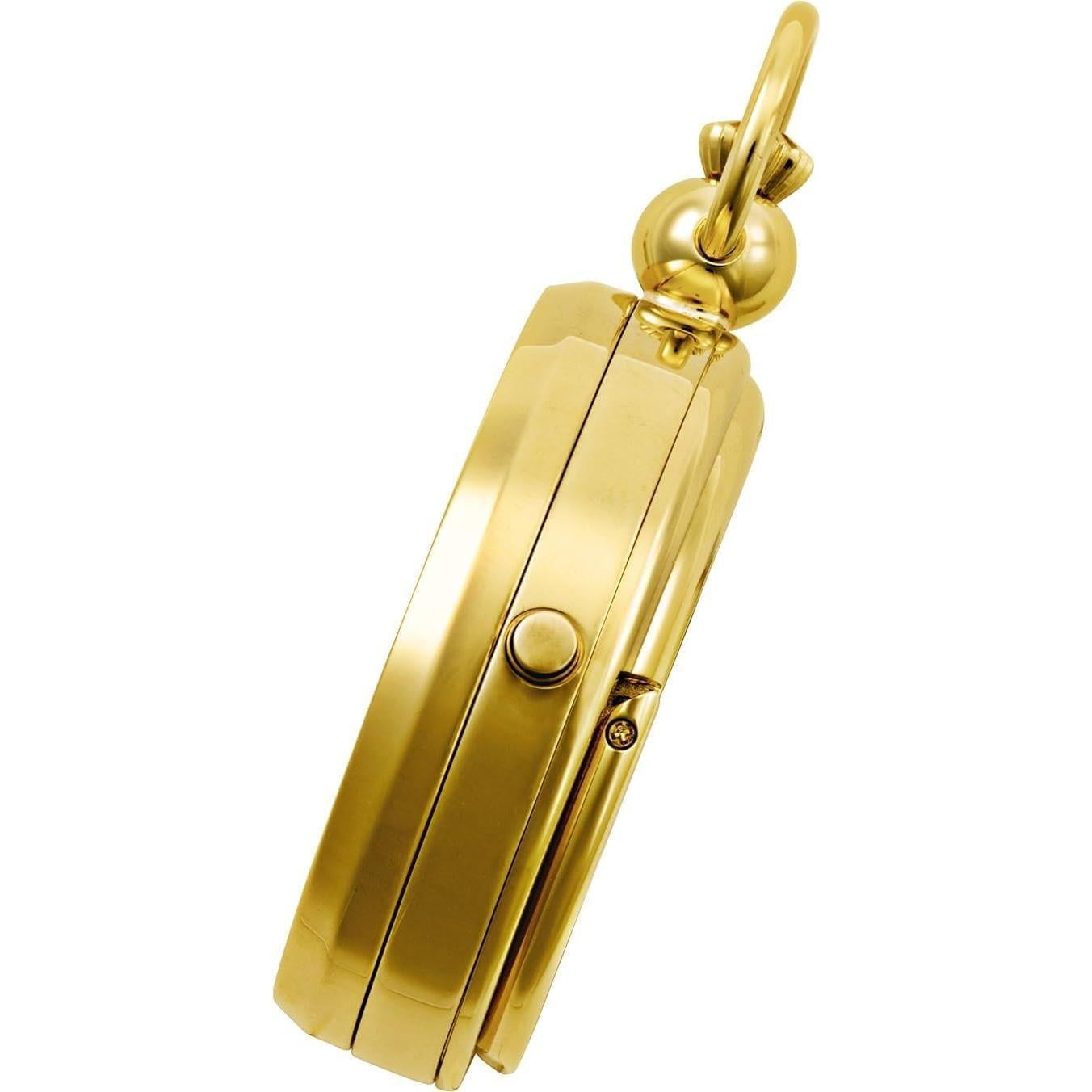 Reloj de bolsillo mecánico Charles Hubert 3848 oro 14k