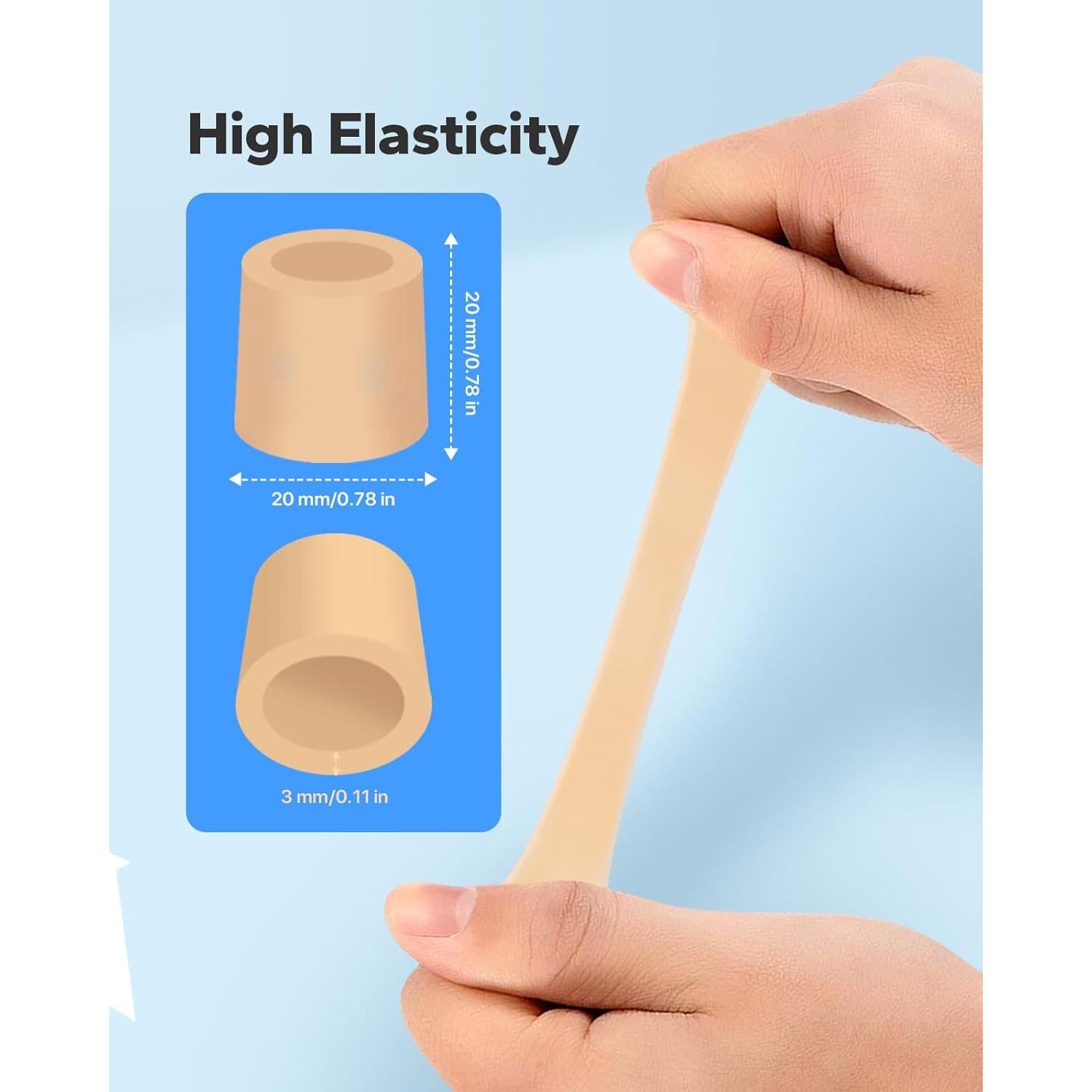 Mangas de Silicona Aorange para Dedos del Pie - Alivio Juanetes