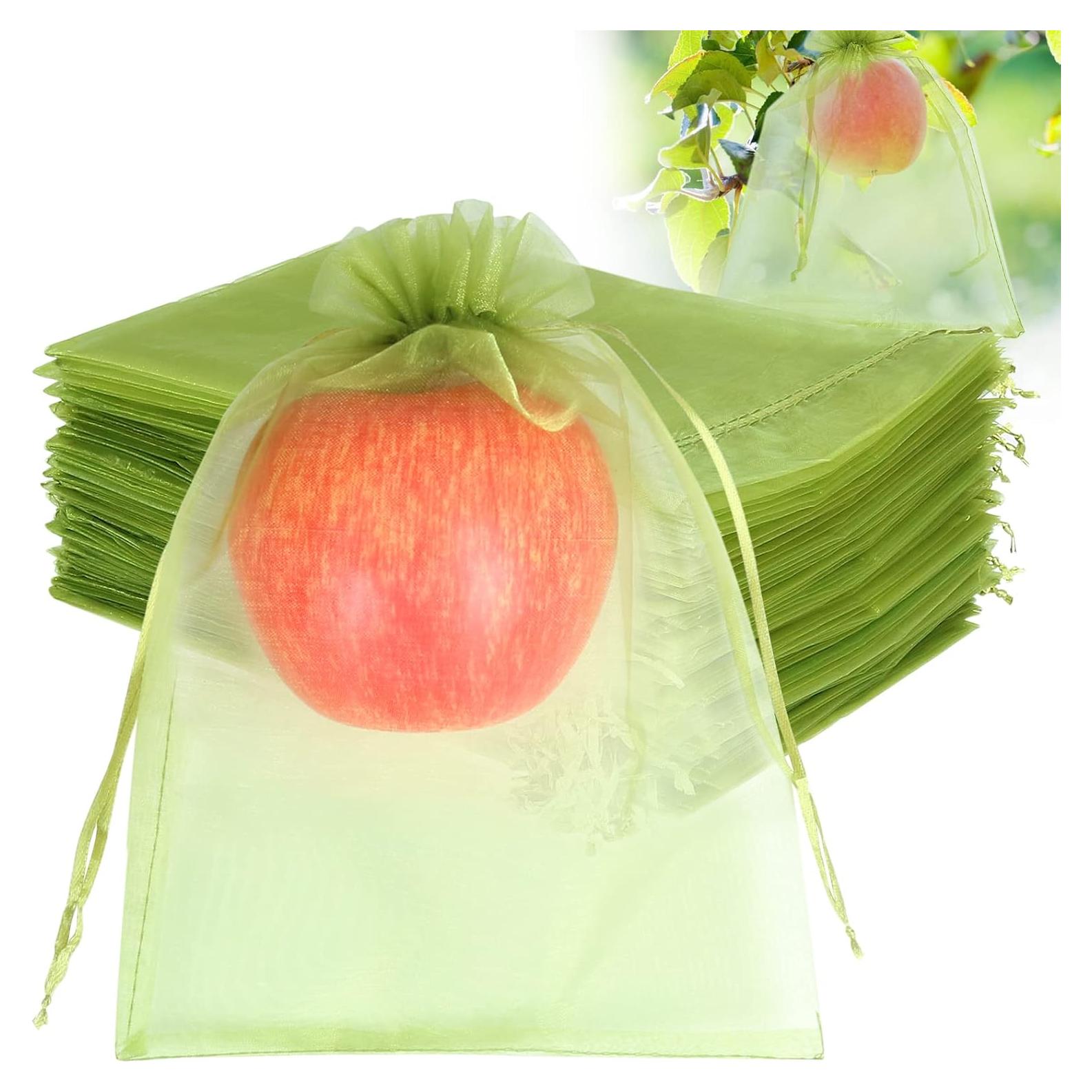 100 Bolsas de Protección para Frutas HRX Package 15x22 cm