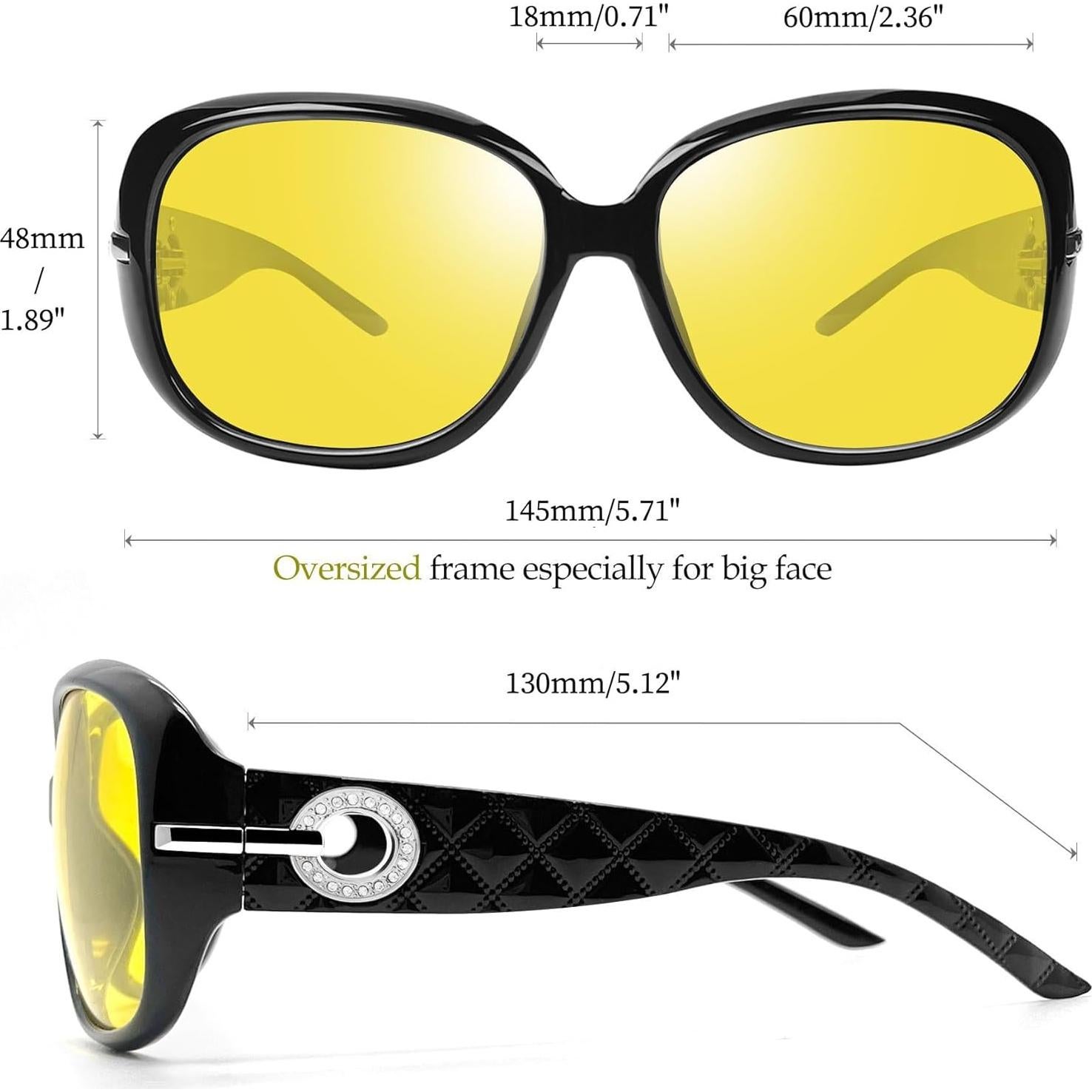 Gafas de sol Joopin grandes para mujer con protección UV400