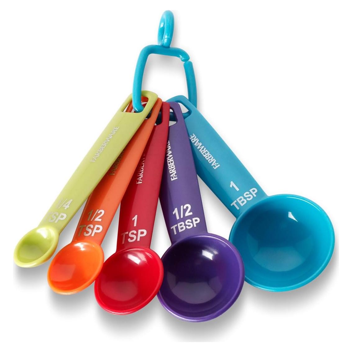 Set de 5 Cucharas Medidoras Farberware, Apto para Lavavajillas