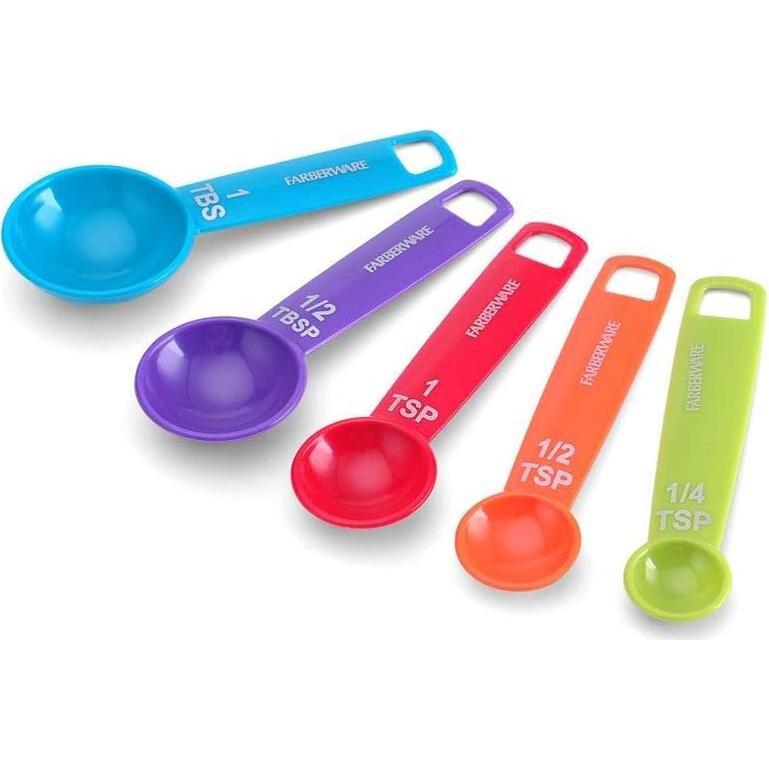Set de 5 Cucharas Medidoras Farberware, Apto para Lavavajillas