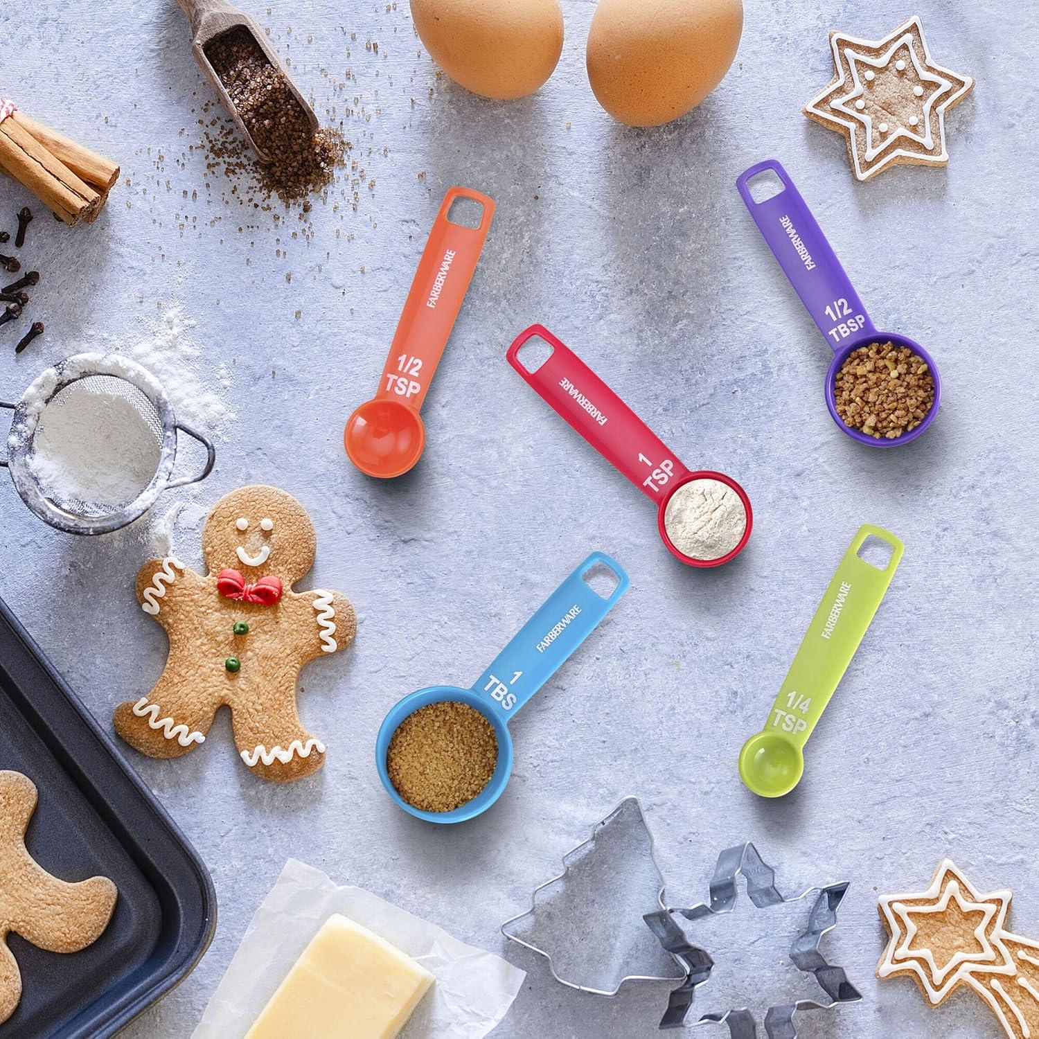 Set de 5 Cucharas Medidoras Farberware, Apto para Lavavajillas