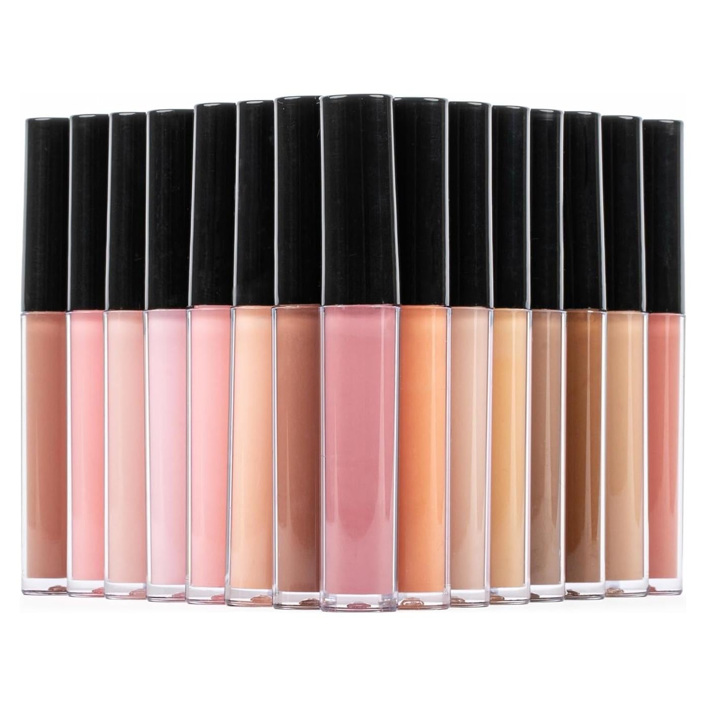 Set de Brillo Labial Mate VOTUM Tahari 15 Piezas Nude