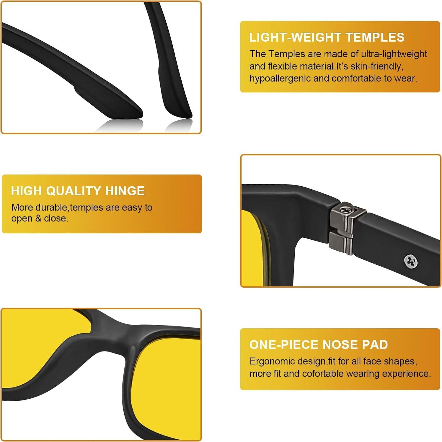 Gafas de Sol Polarizadas CARFIA Denver Sunshine Amarillas