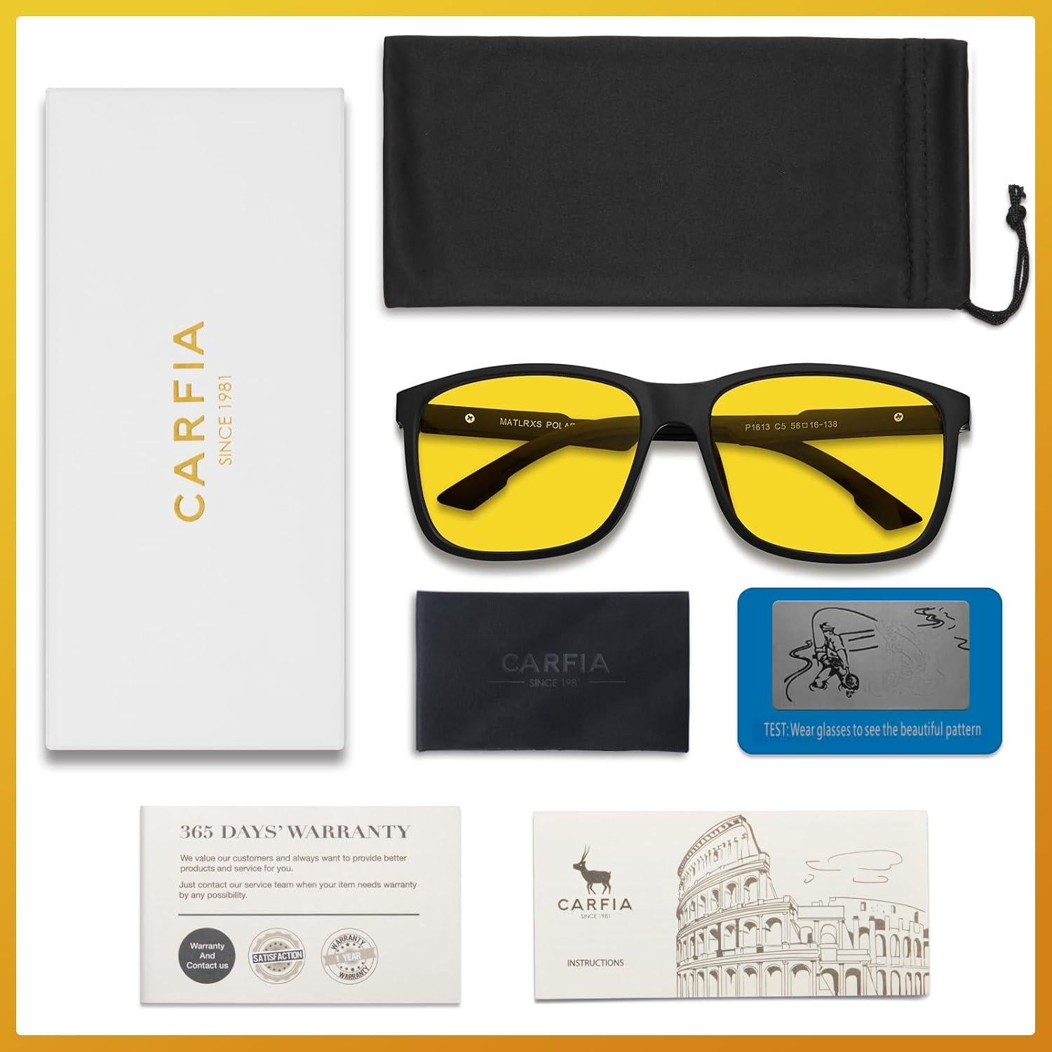 Gafas de Sol Polarizadas CARFIA Denver Sunshine Amarillas