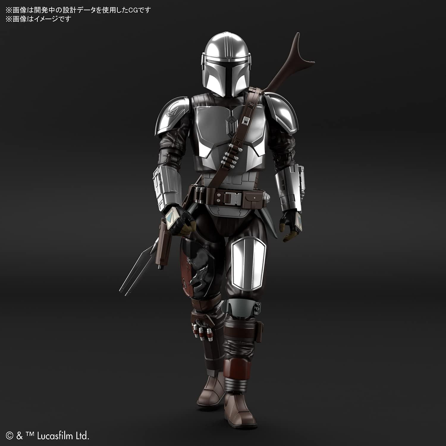 Kit de Modelo The Mandalorian - Armadura Beskar 1/12 Bandai
