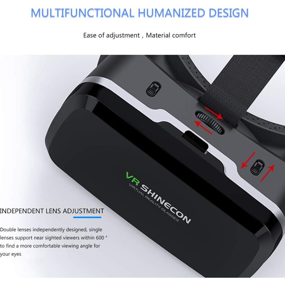 Auriculares VR HD VR SHINECON 3D para iPhone y Android