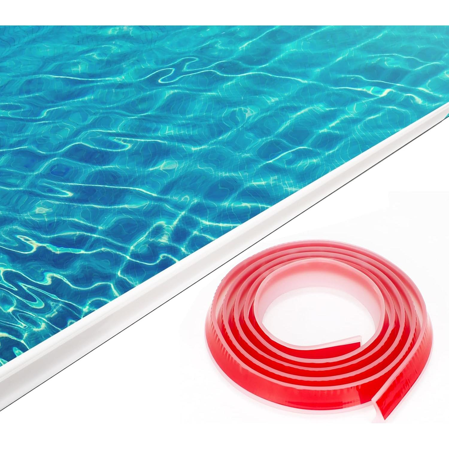 Dique de Ducha Autoadhesivo Semitransparente 299.72 cm