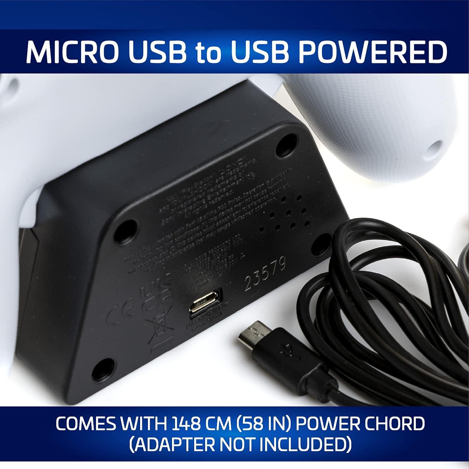 Reloj Despertador Digital Paladone PS5 Controlador USB 18cm