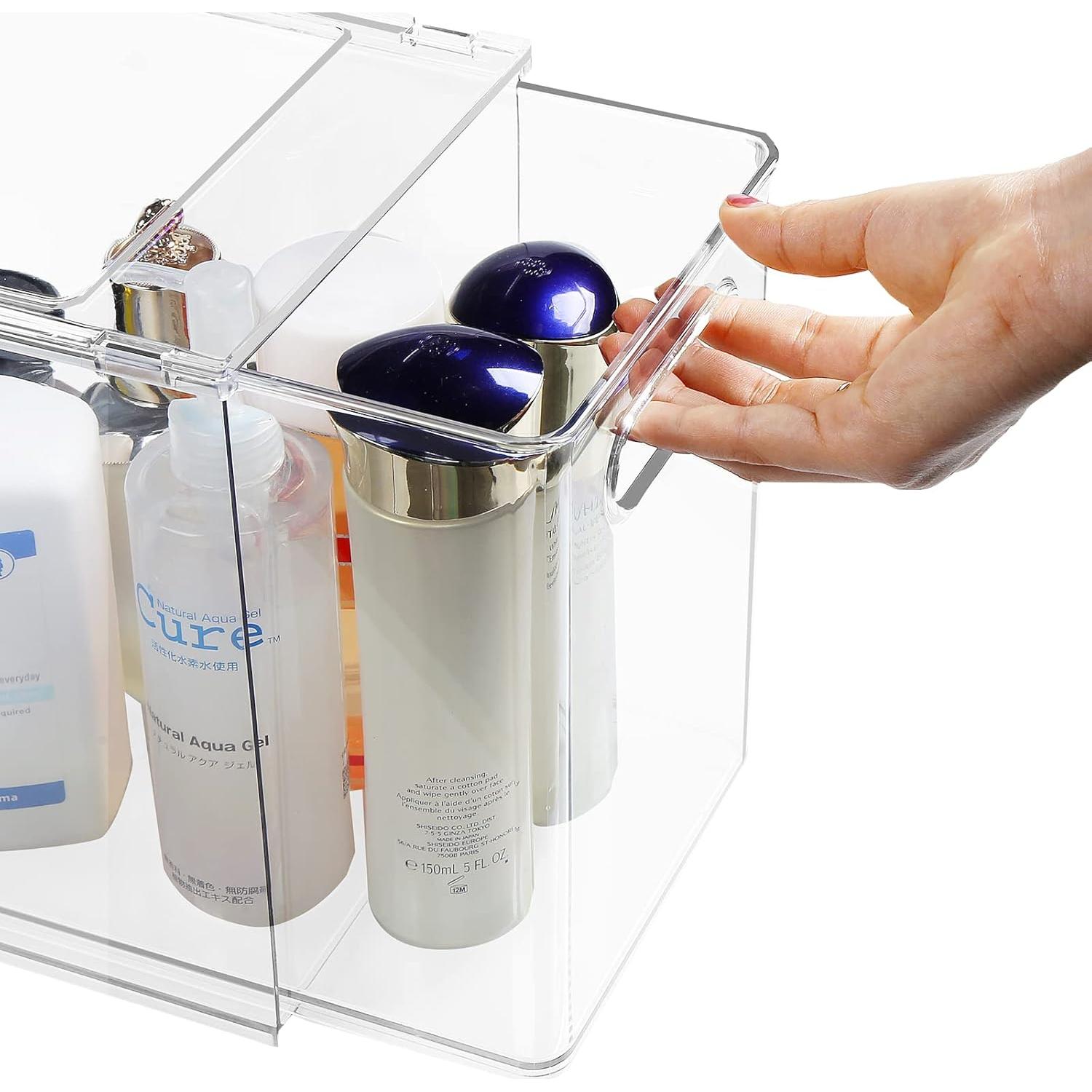 Organizador de Refrigerador Shopwithgreen 9L Apilable Transparente