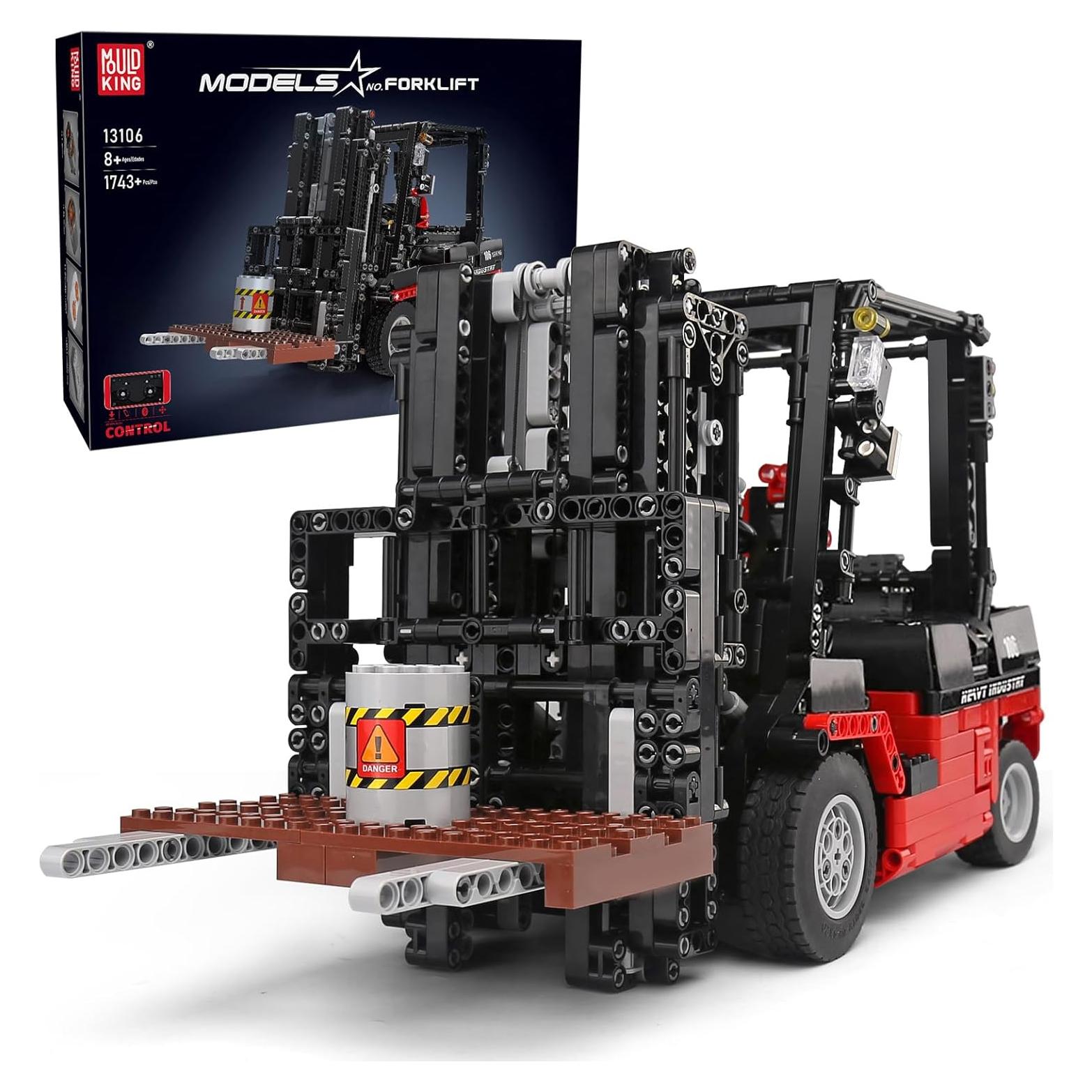 Mould King 13106 Camión Elevador RC 1719 Piezas 42x15x21cm