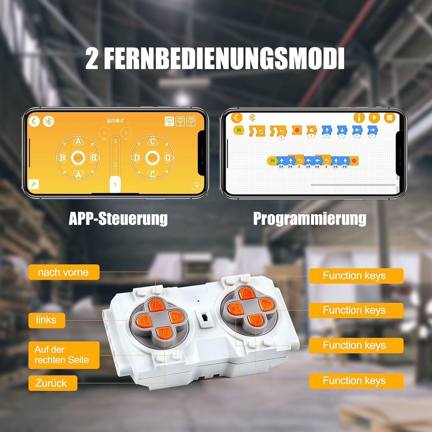 Mould King 13106 Camión Elevador RC 1719 Piezas 42x15x21cm