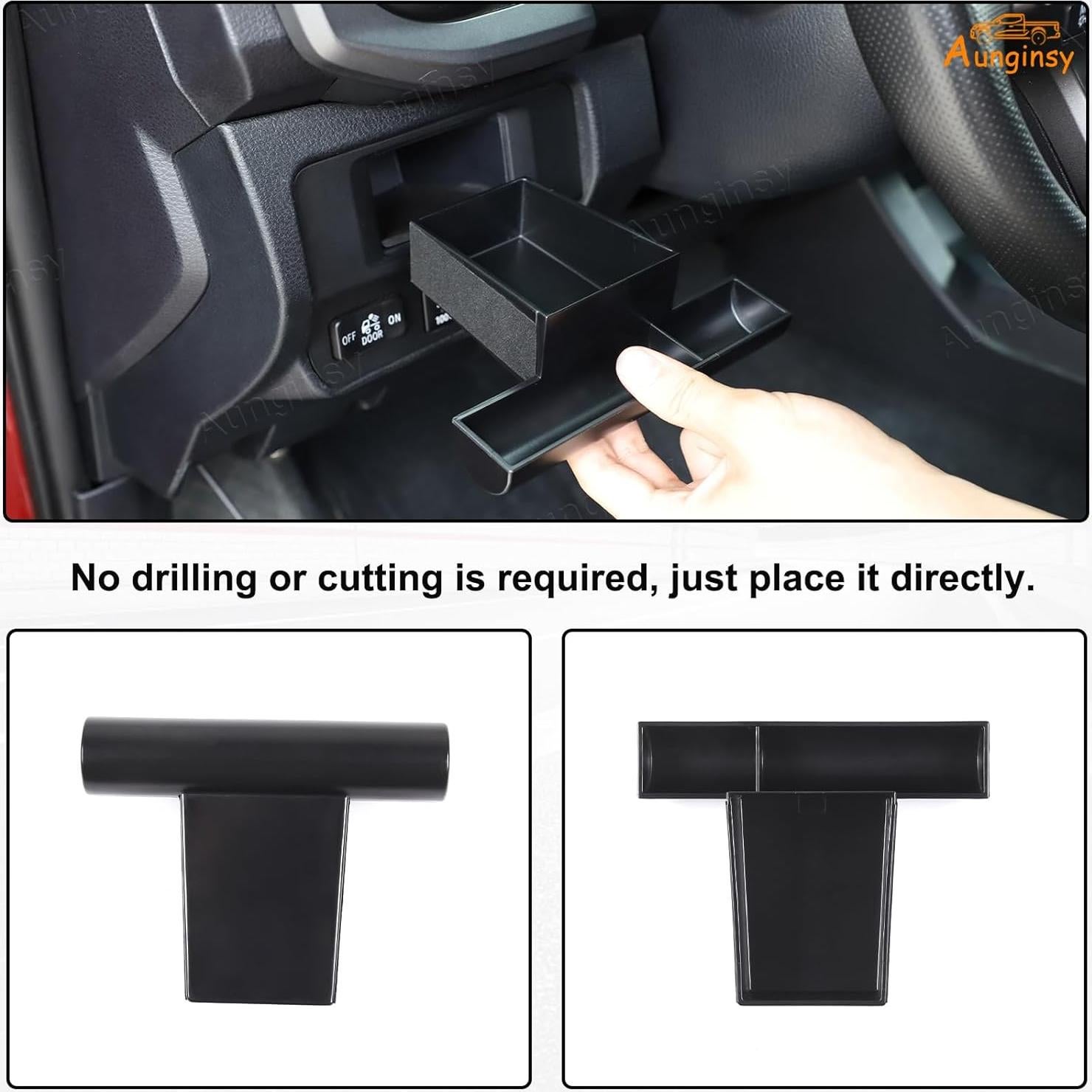 Caja de Almacenamiento Aunginsy para Toyota Tacoma 2016-2023