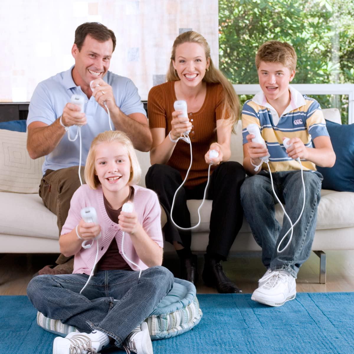 Controlador FASIGO Wii con Nunchuck - Paquete de 2