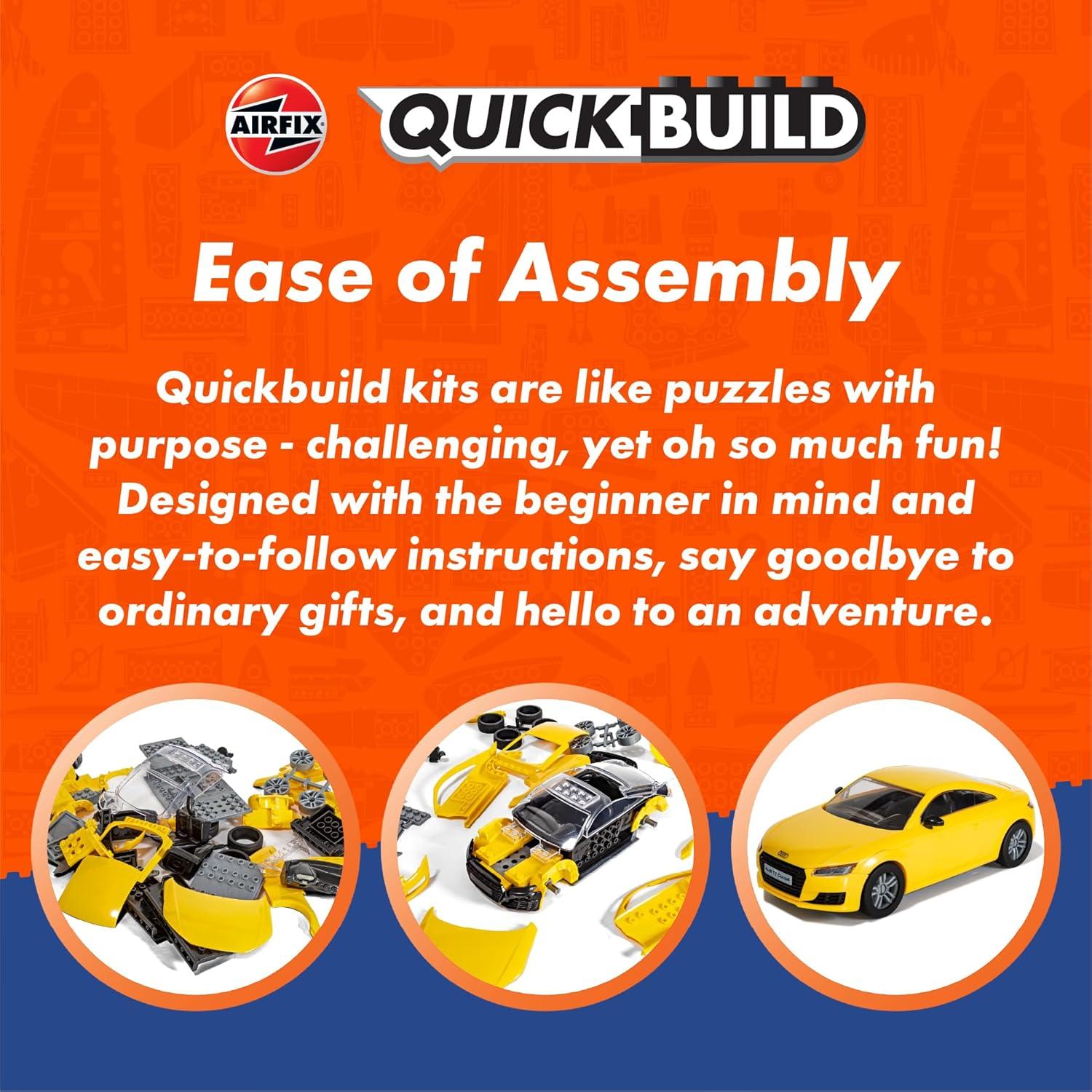 Kit de modelo helicóptero Apache Airfix Quickbuild 37 piezas