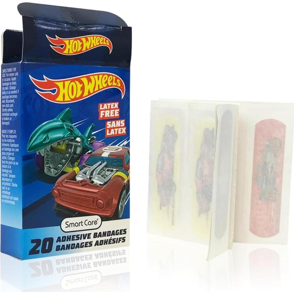 Curitas Adhesivas Hot Wheels 20 Unidades - Smart Care