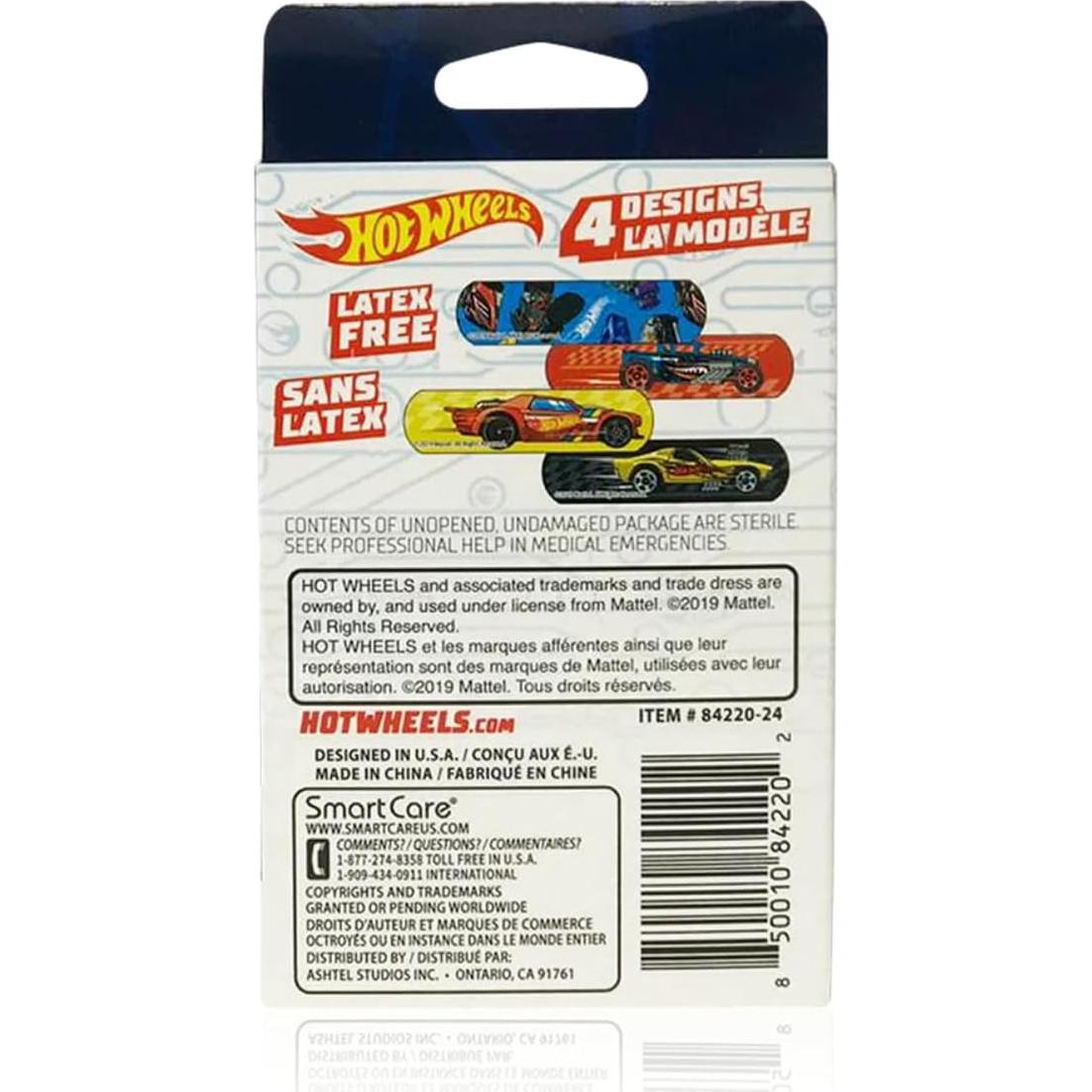Curitas Adhesivas Hot Wheels 20 Unidades - Smart Care
