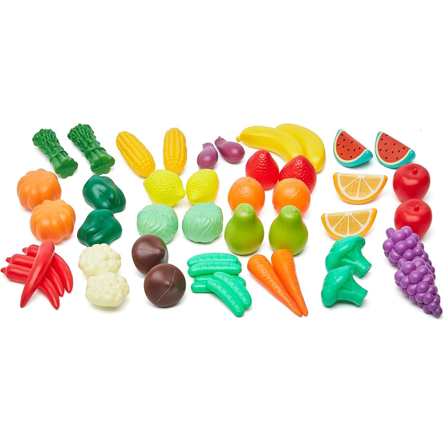 Set de Comida de Juguete Amazon Basics 150 Piezas Multicolor