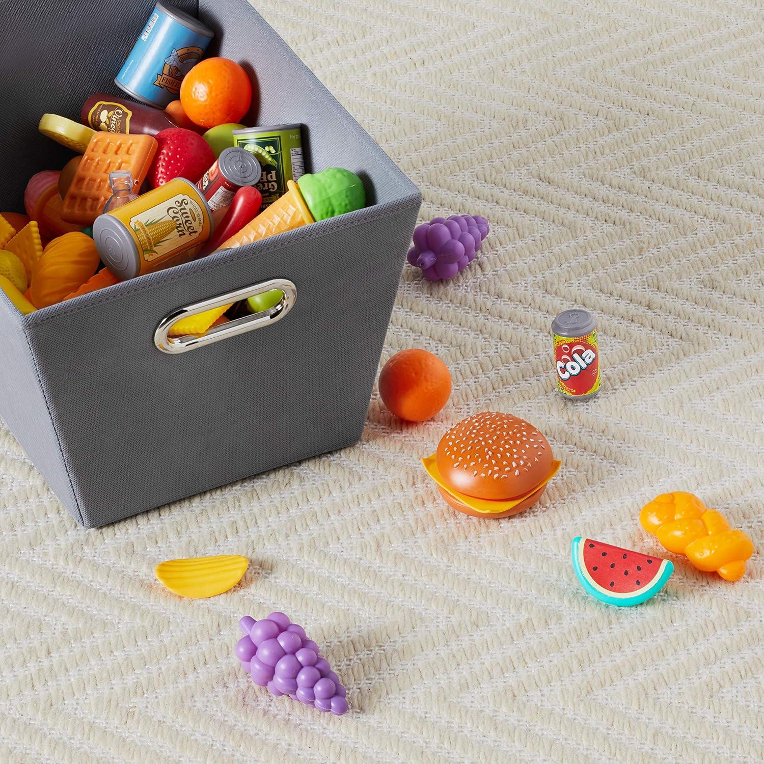 Set de Comida de Juguete Amazon Basics 150 Piezas Multicolor