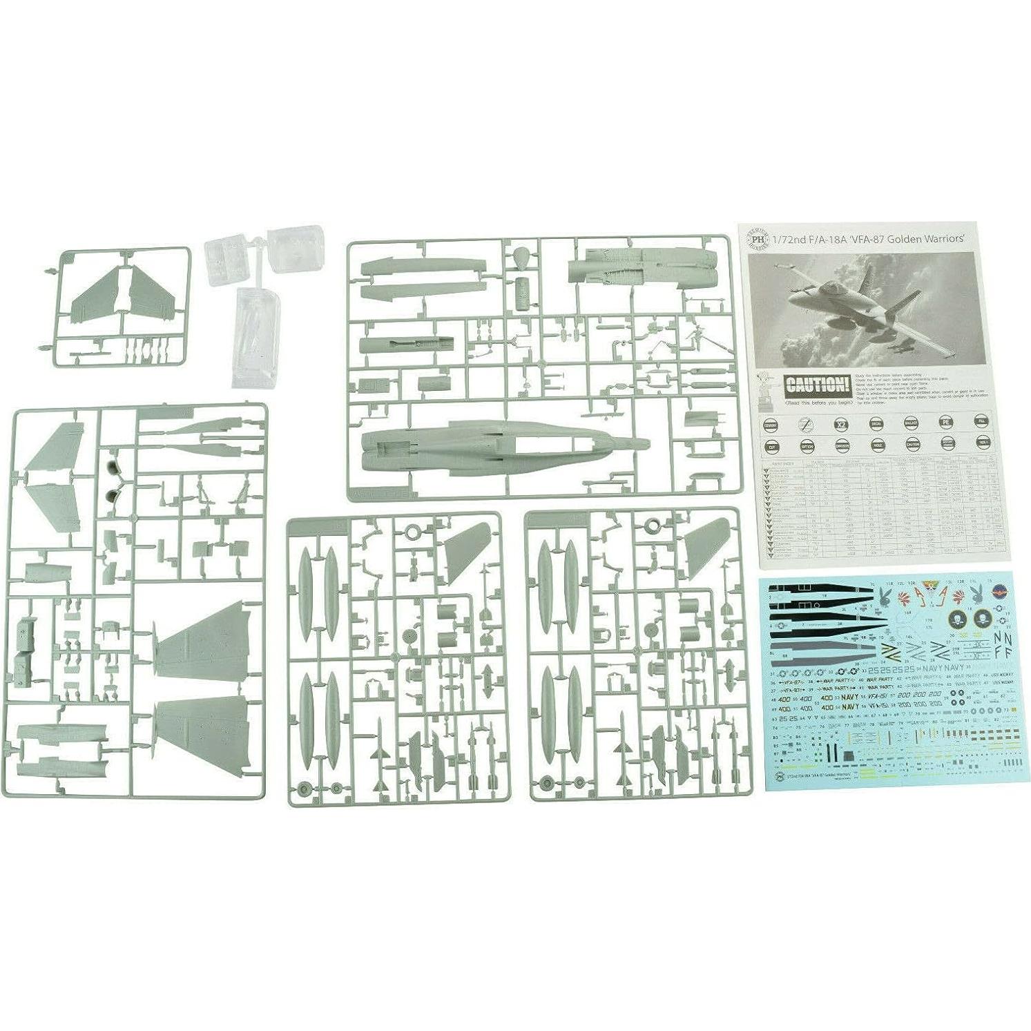 Kit de Modelo Avión PH Premium Hobbies F/A-18 1:72