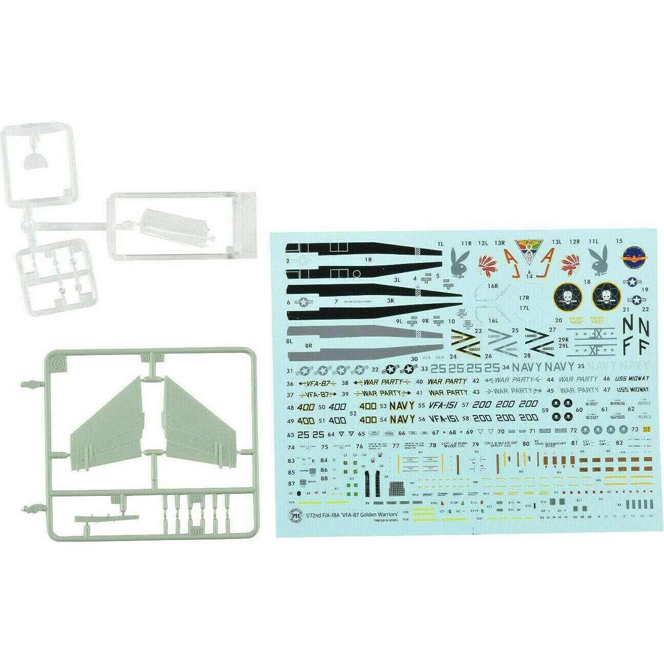 Kit de Modelo Avión PH Premium Hobbies F/A-18 1:72