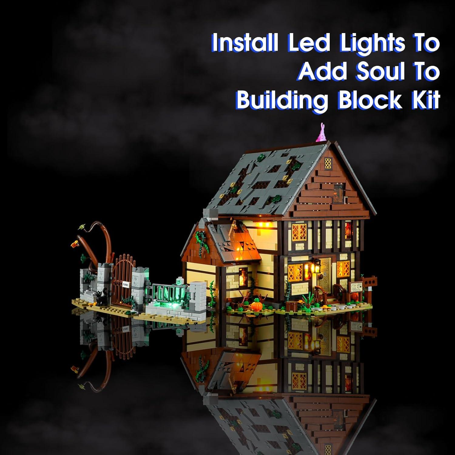 Luz LED Vaodest para Lego 21341 Hocus Pocus - Solo Luz