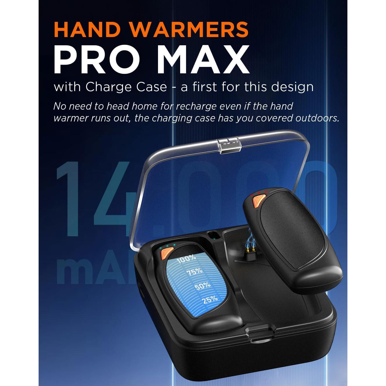 Calentadores de Manos Recargables VIMWING N2 14,000mAh Doble Cara