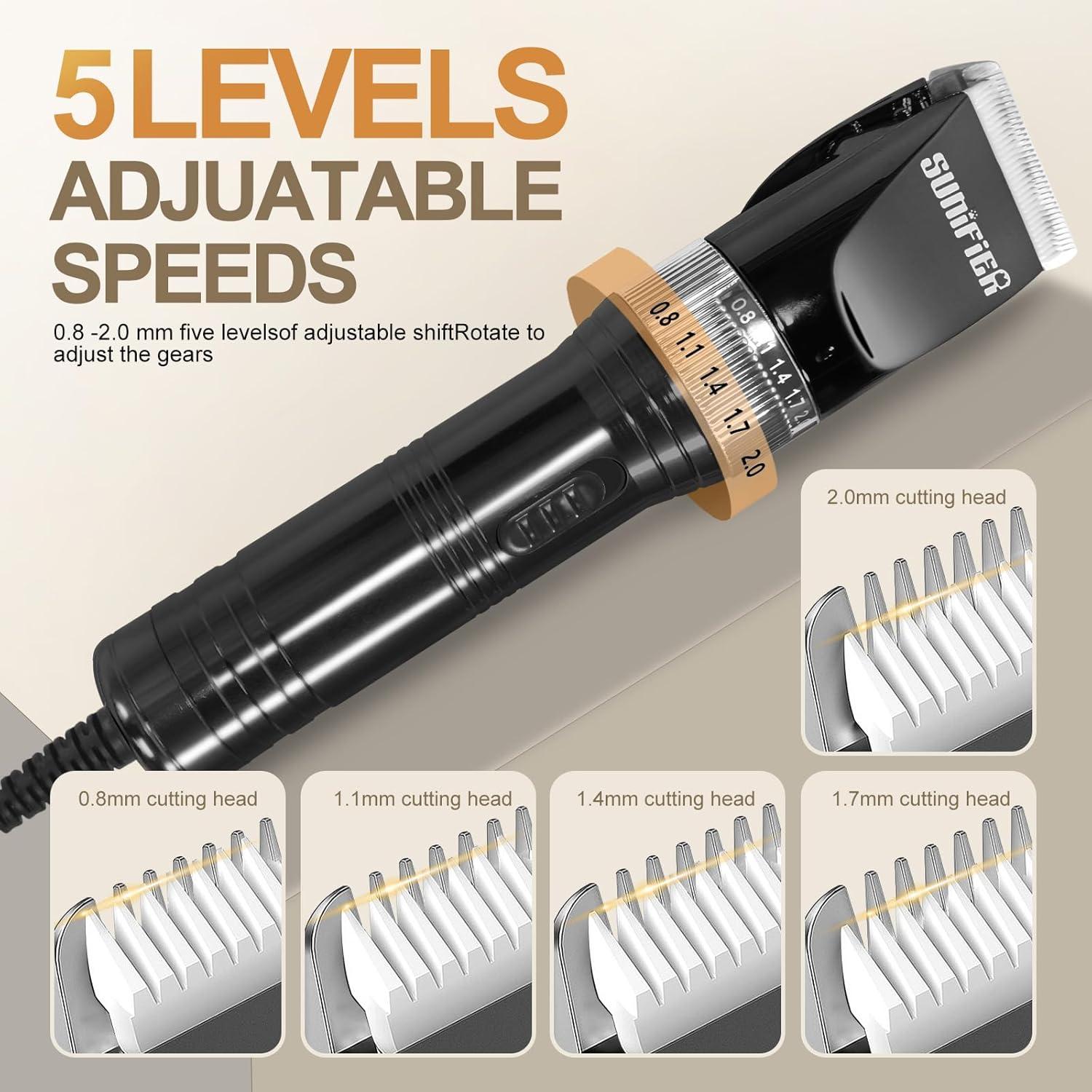 Cortadora de Pelo Profesional Sunifier PG-001 para Perros y Ovejas