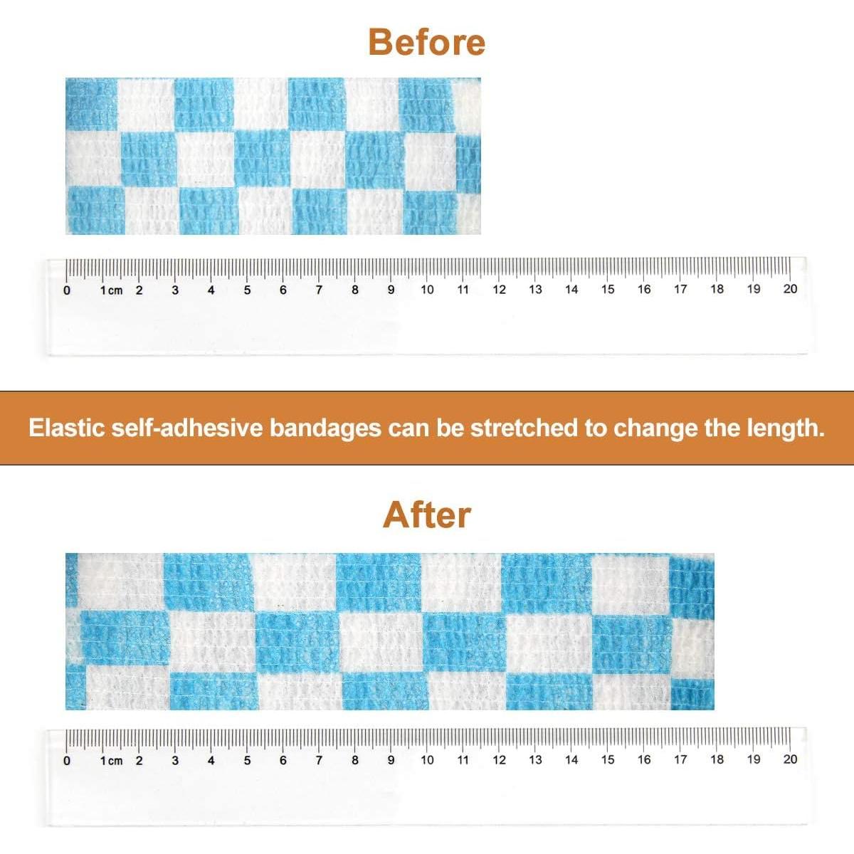 Cinta de Primeros Auxilios MUEUSS para Mascotas 5m Estampado