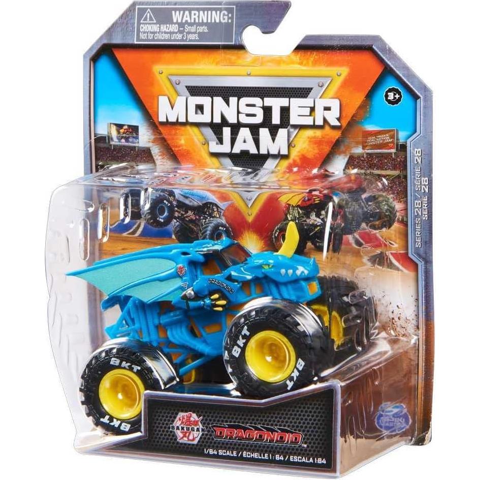Camión Diecast Monster Jam 2023 Spin Master Dragonoid 10cm