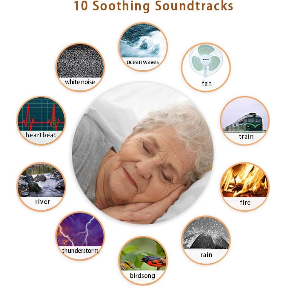 Máquina de Sonido para Dormir Vonokee con Difusor 300ml