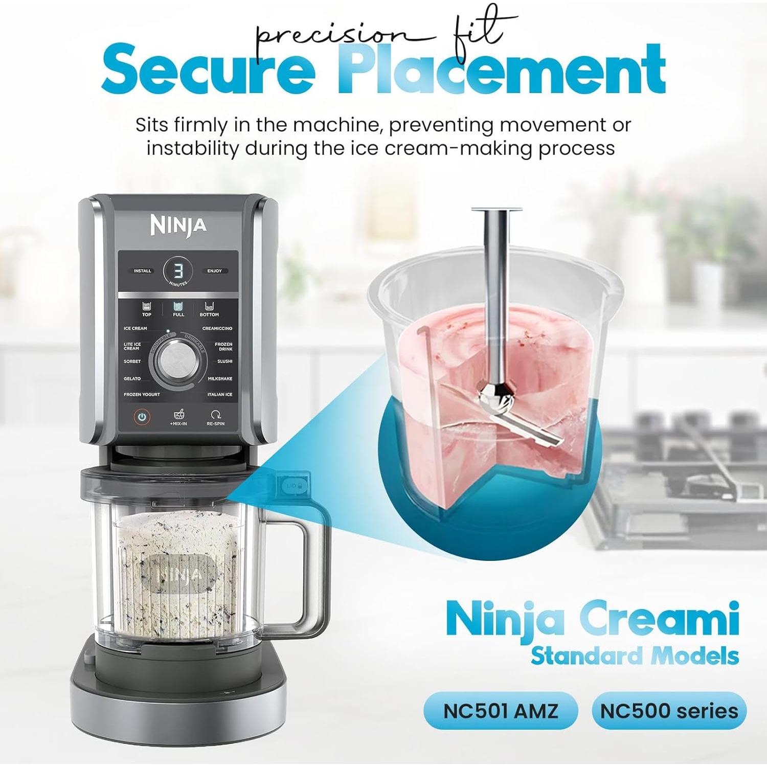 Contenedores de Helado Ninja Creami Deluxe 24oz - 4 Pack