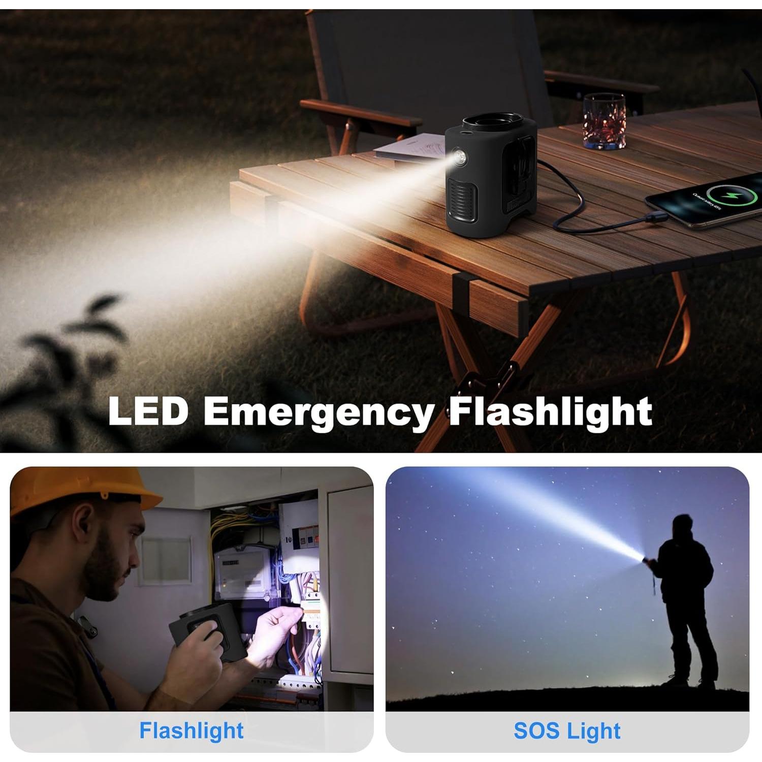 Ventilador Portátil Recargable StyCooLife K200 67H 5 Velocidades