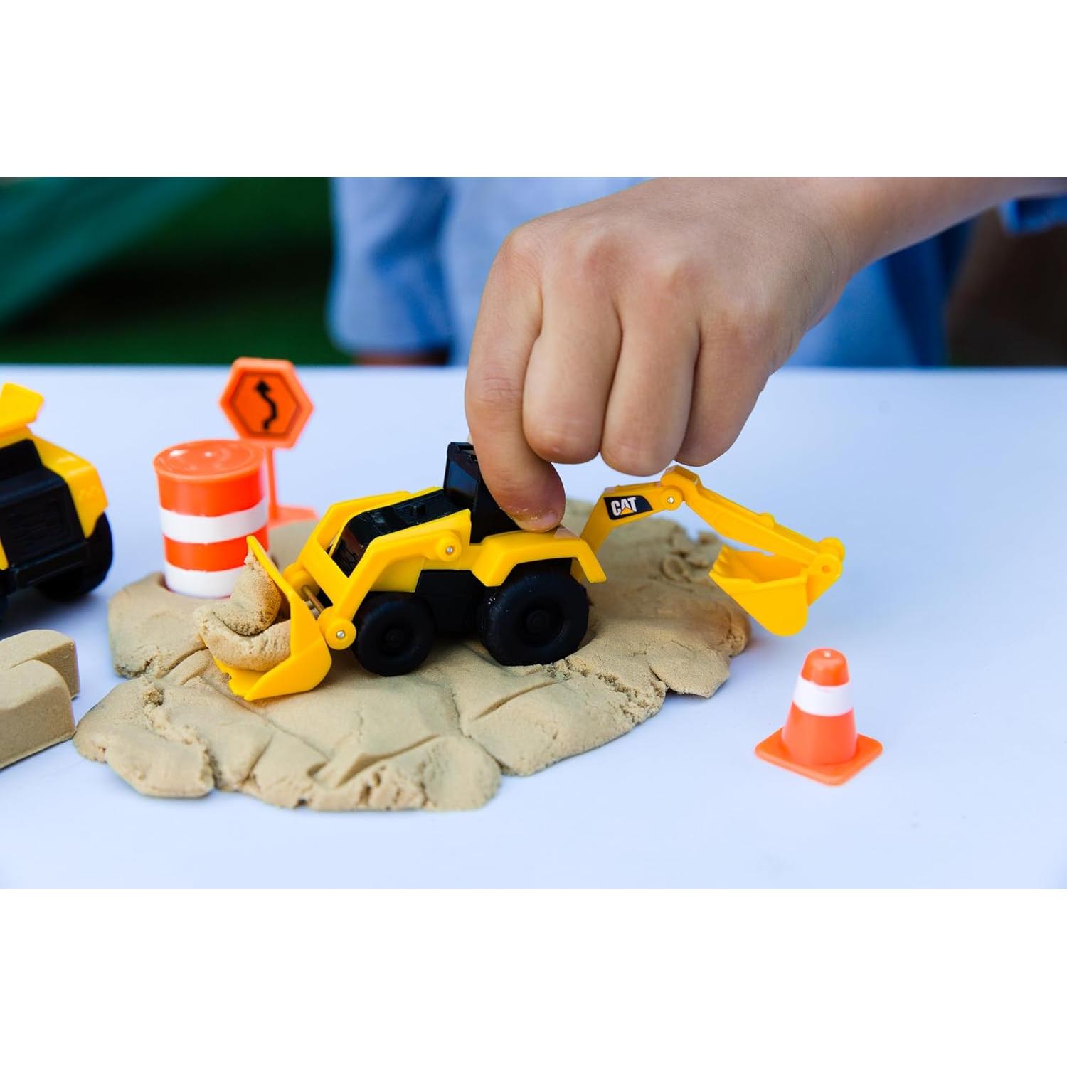 Juego de Construcción CAT Dig N' Build con 283 g de Tierra