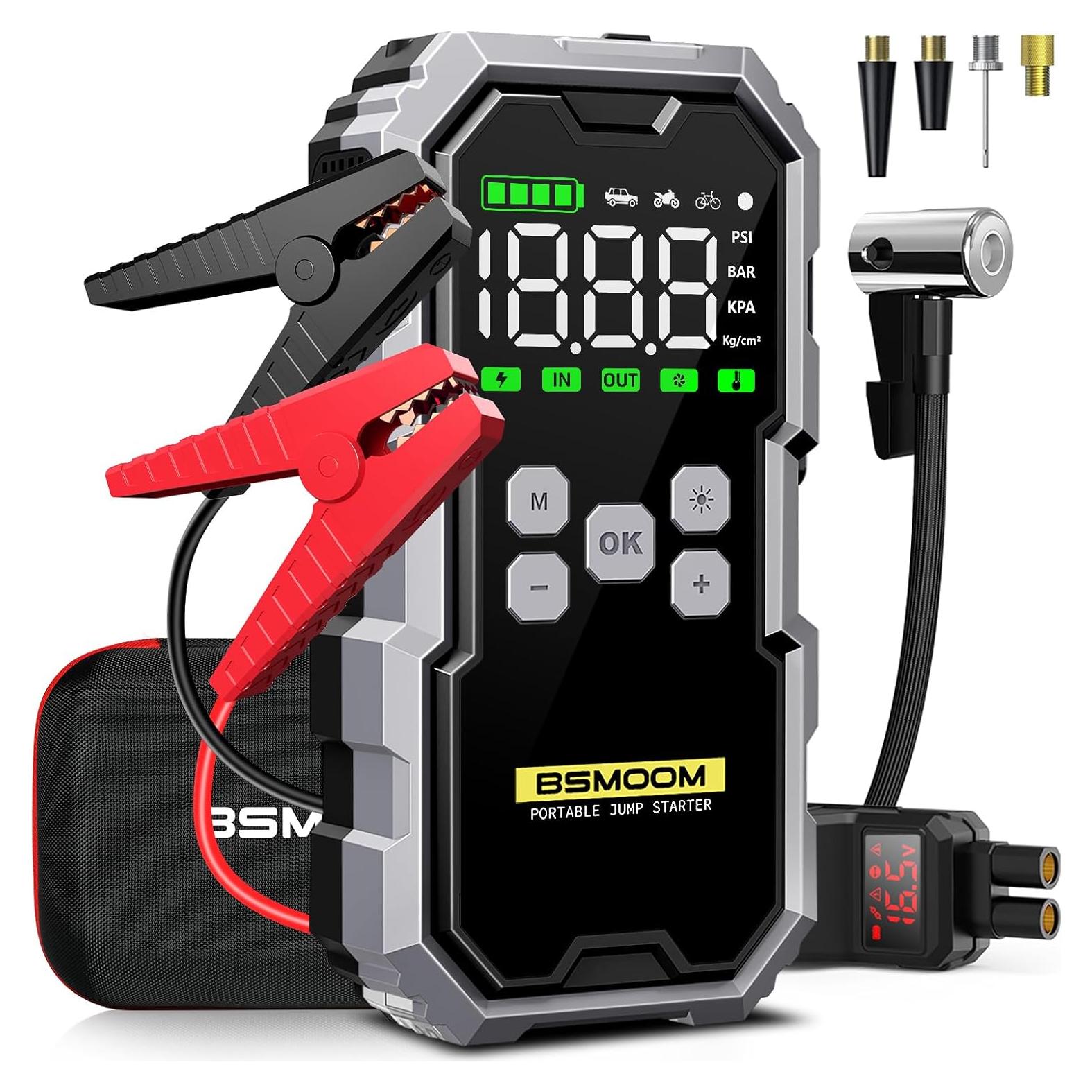 Arrancador de Salto BSMOOM B04 6000A con Compresor 150PSI