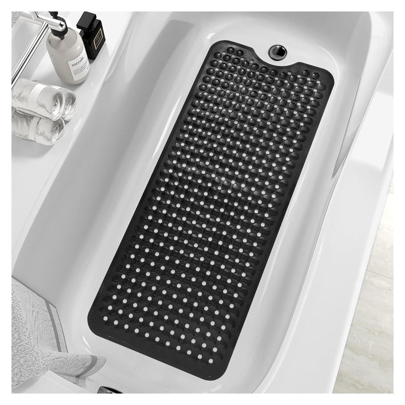 Alfombrilla Antideslizante MOONFLY 101.6x40.6 cm Negra