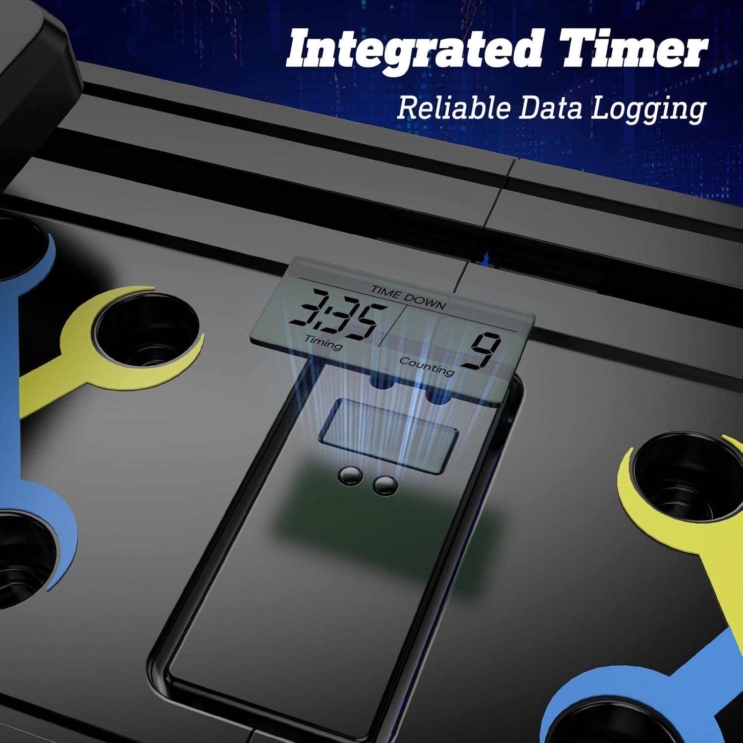 Tabla de Pilates AddWin Plegable 15-en-1 para Ejercicio en Casa