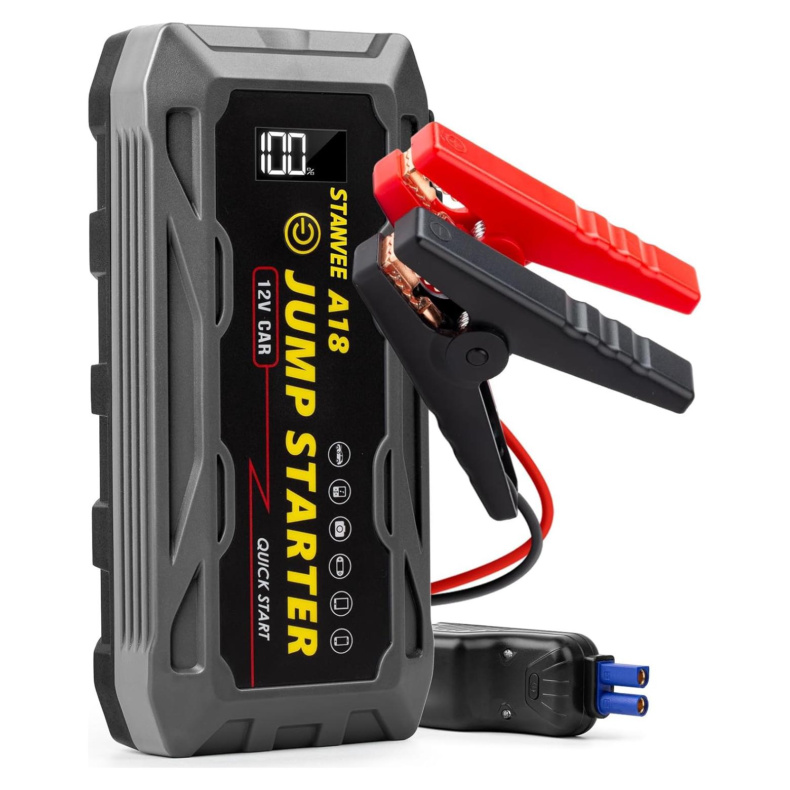 Arrancador de Emergencia STANVEE A18 2000A 12V Portátil