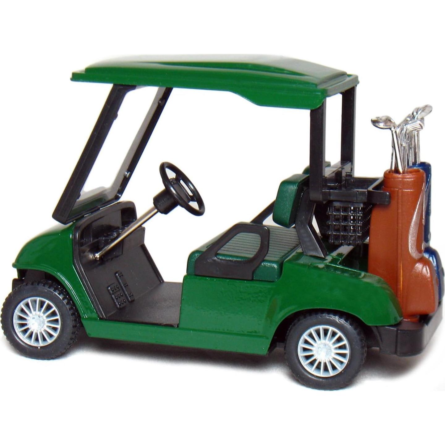 Carrito de Golf KiNSFUN Modelo Metal Verde 11.4 cm