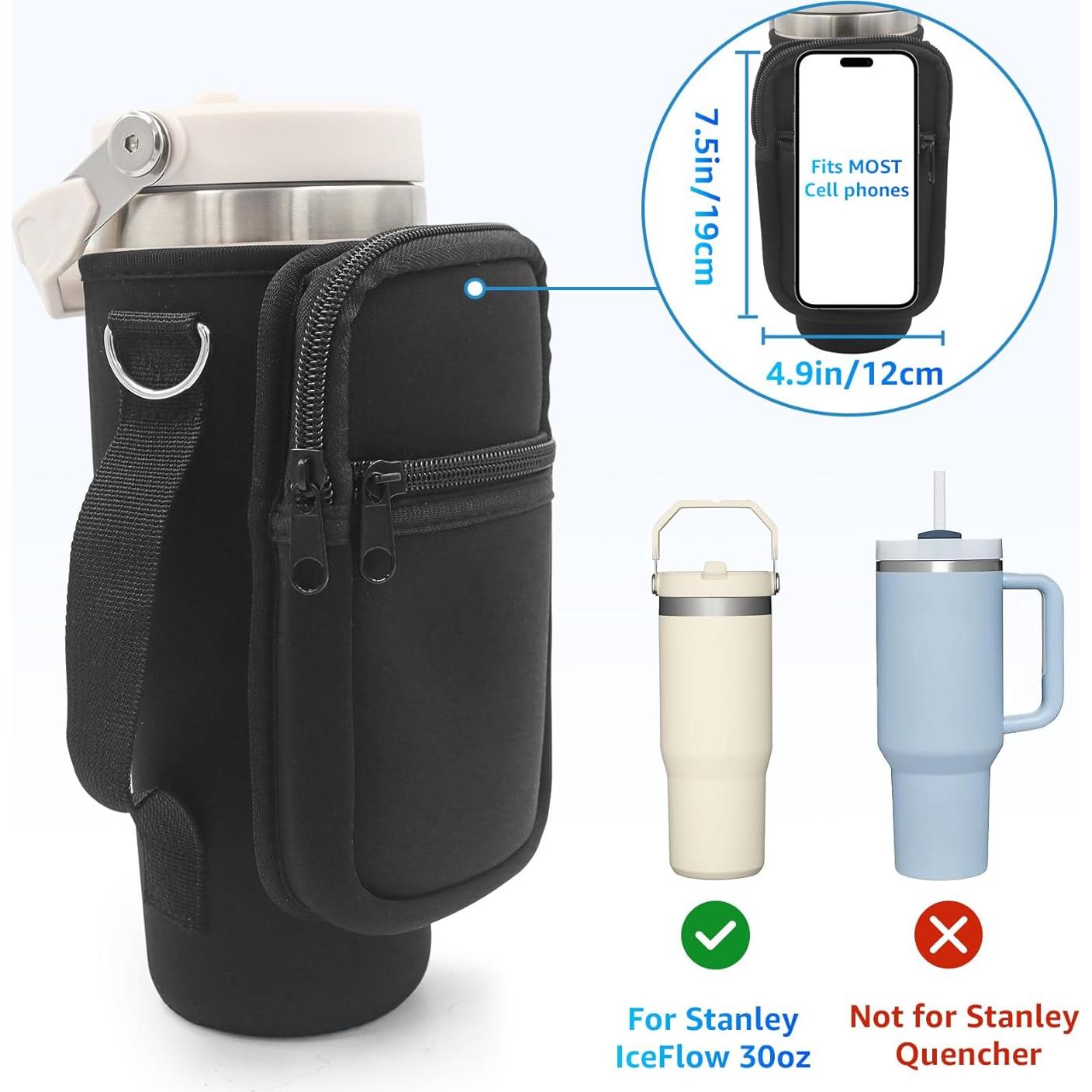 Funda Neopreno Stanley IceFlow 30oz con Correa Ajustable