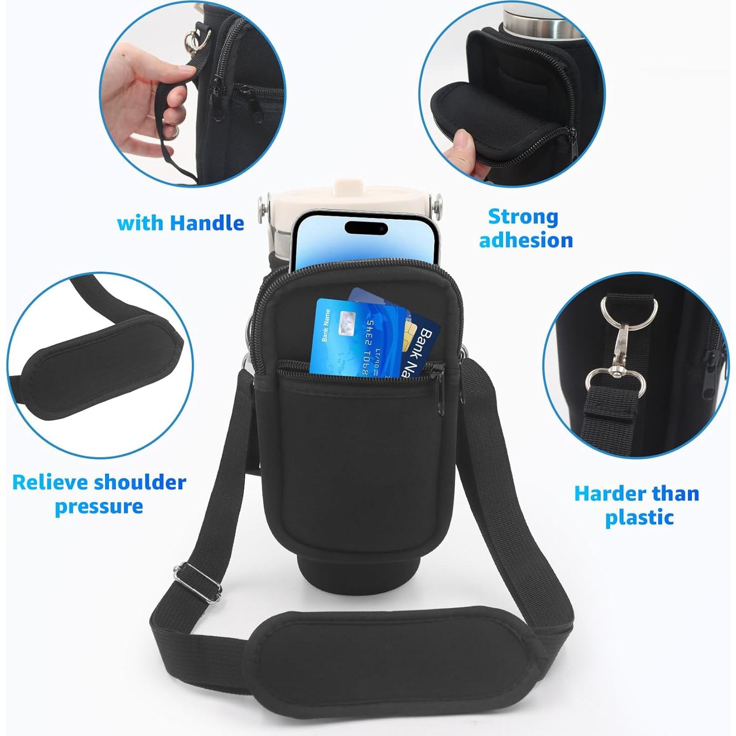 Funda Neopreno Stanley IceFlow 30oz con Correa Ajustable