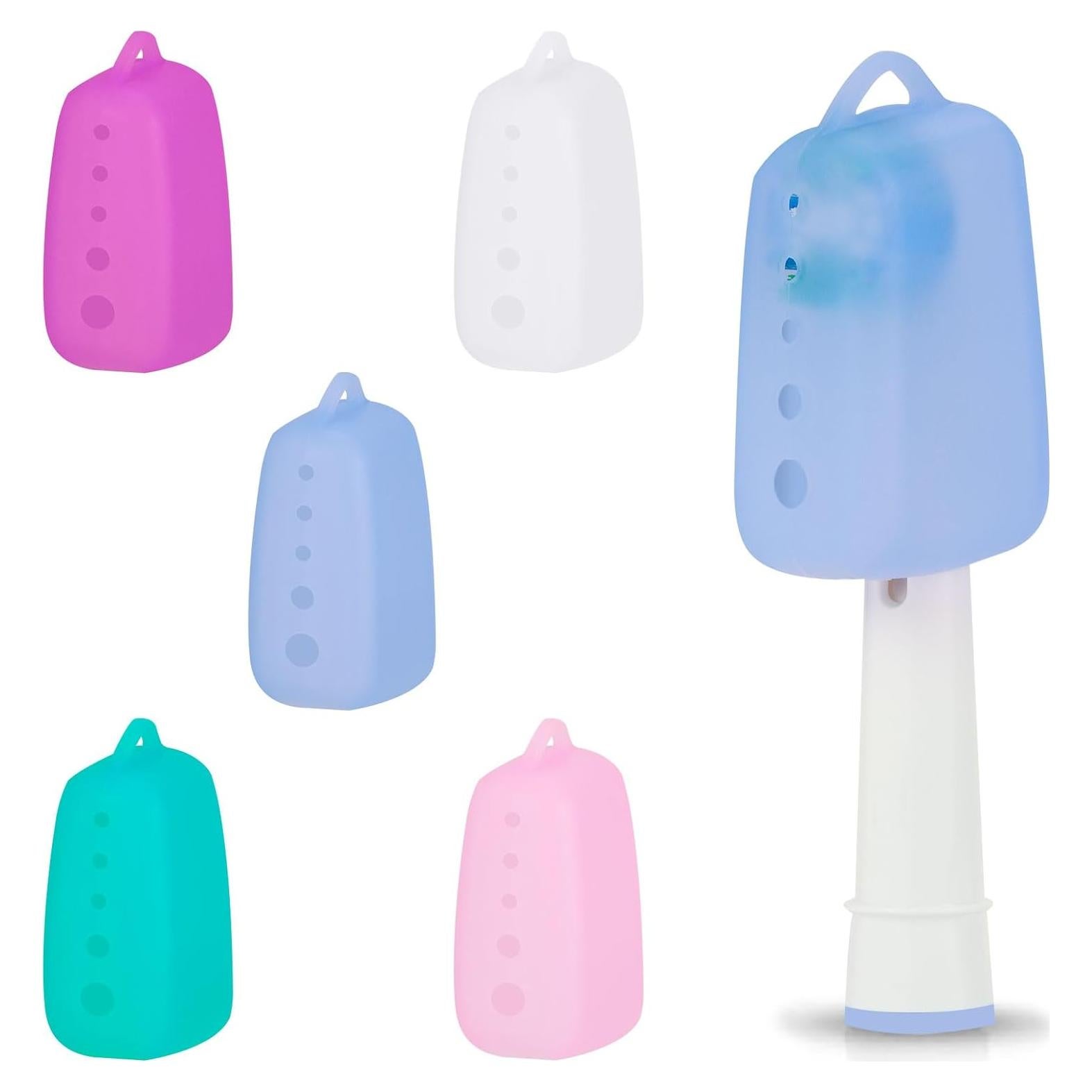 5 Cubiertas de Silicona para Cepillos de Dientes MOTAPS
