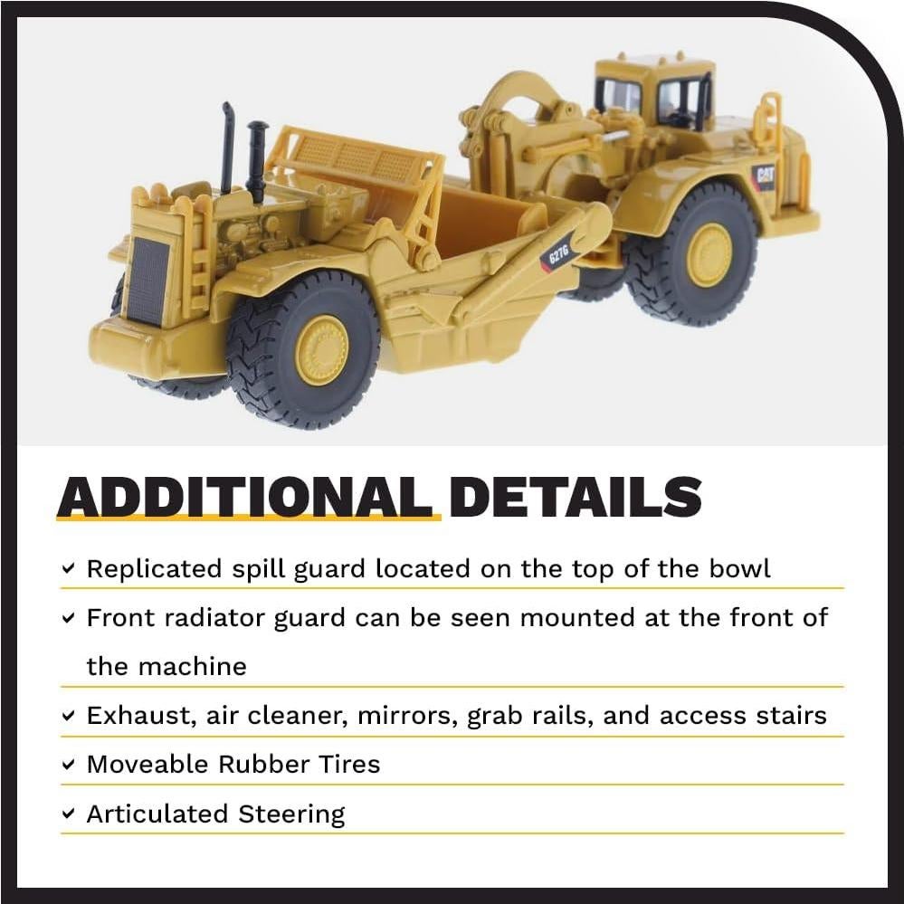Diecast Masters Caterpillar 627G Niveladora 15,5 cm