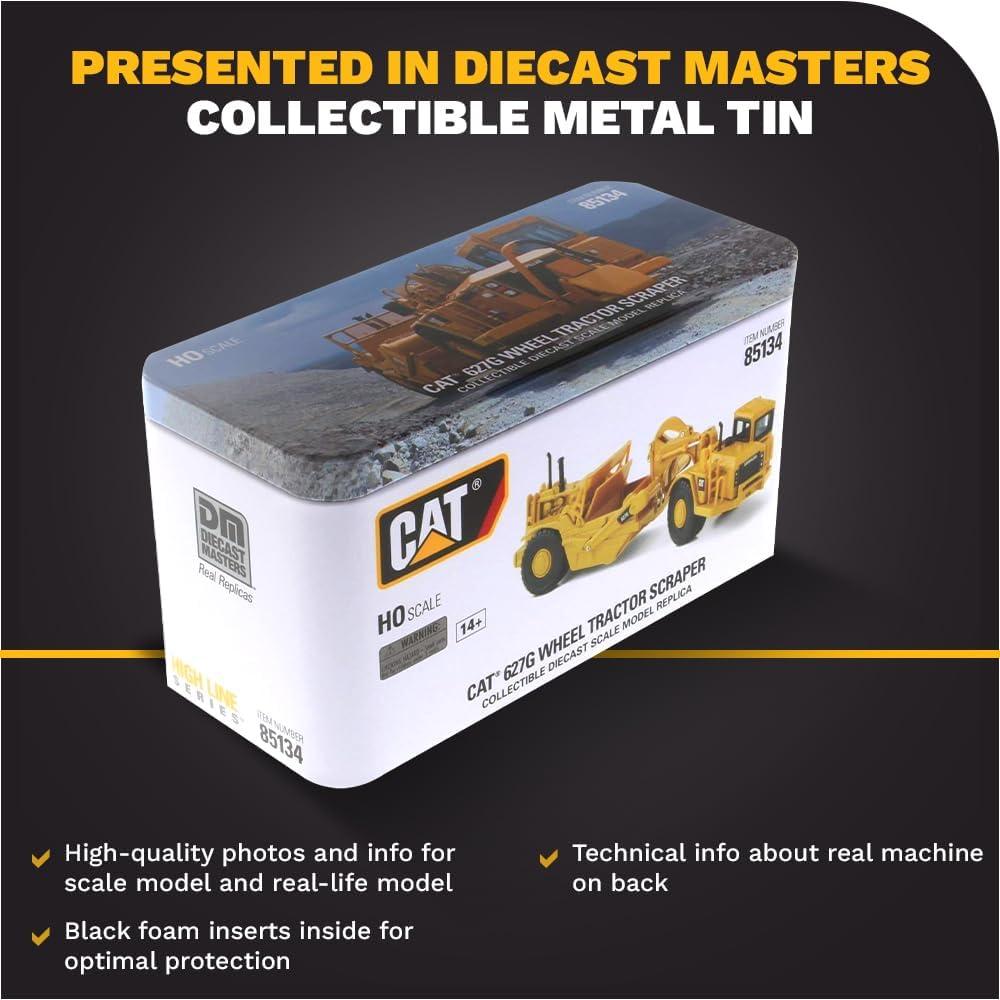 Diecast Masters Caterpillar 627G Niveladora 15,5 cm
