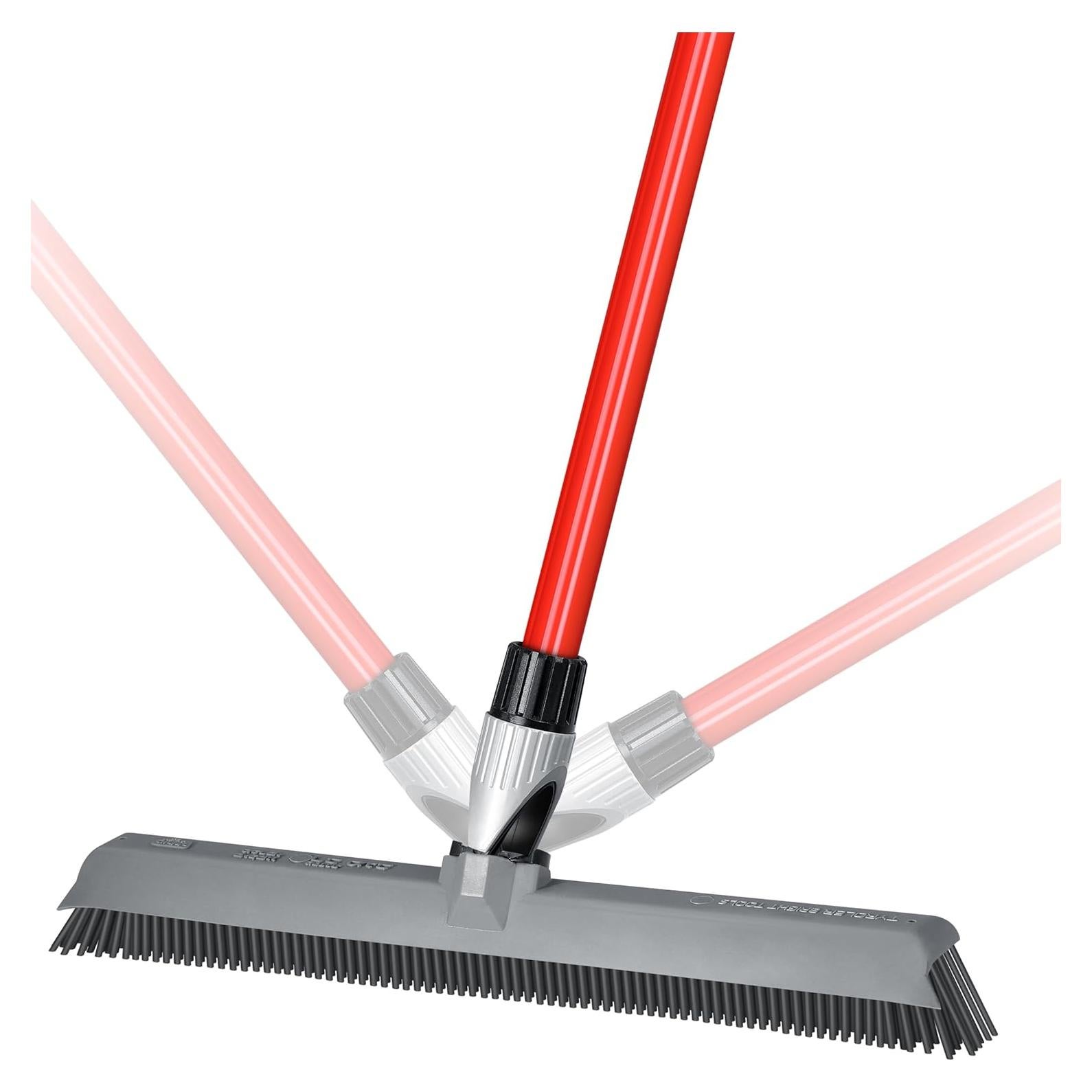 Escoba de Silicona 2-en-1 Ravmag con Raspador Integrado