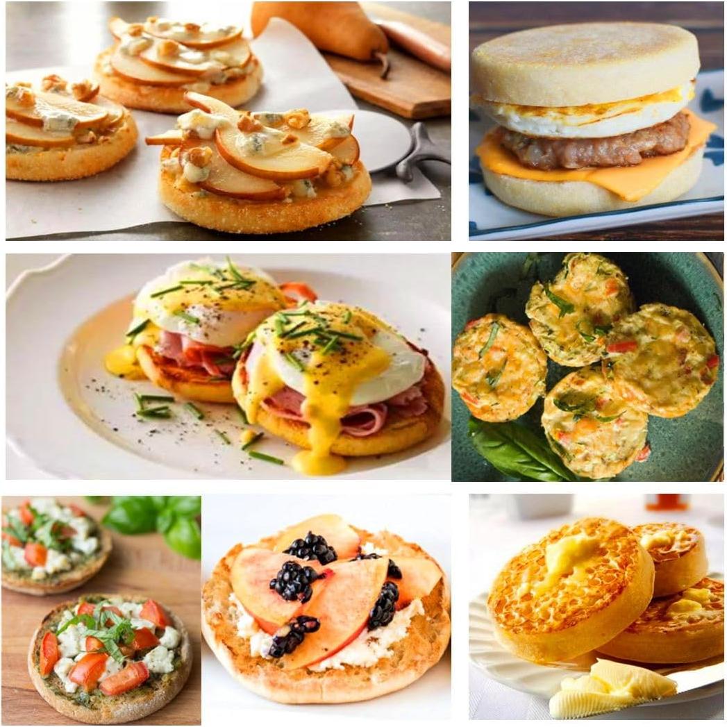 Molde de Silicona Redondo Ocmoiy 3 Pulgadas - Paquete de 4