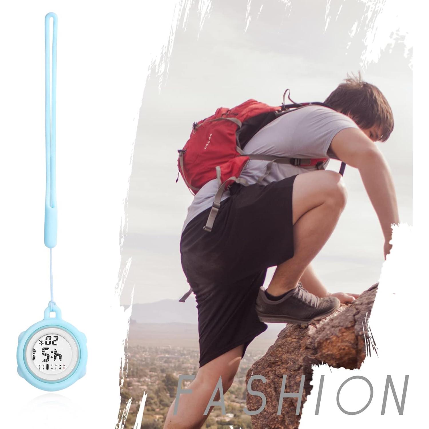 Reloj Digital Ibohevo para Enfermeras con Cronómetro y Calendario