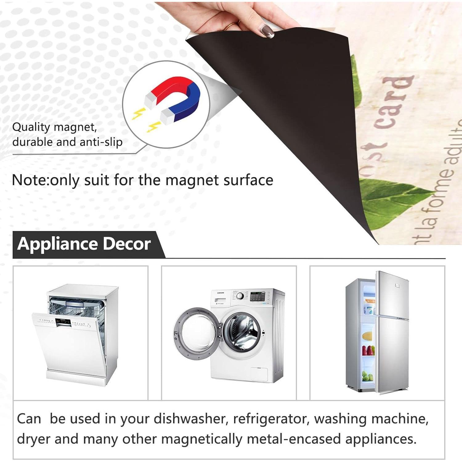 Cubierta Magnética JUMBEAR para Lavavajillas 58x66 cm Amarillo